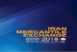Iran Mercantile Exchange Annual Report 2018