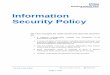Information Security Policy - BDCT