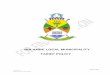 draft policy tariff - Ndlambe Municipality