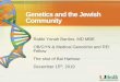 Genetics and the Jewish Community - Chabad.org