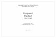 Proposed Budget 2012-13 - Scarsdale Public Schools