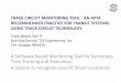 TRACK CIRCUIT MONITORING TOOL - AN APTA RECOMMENDED 
