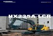 CRAWLER EXCAVATOR HX235A LCR - hrntractors.com
