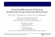 Chemical Mechanical PolishingChemical Mechanical Polishing 