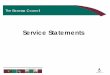 Service Statements - Barossa Council