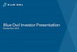 Blue Owl Investor Presentation