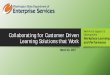 Workforce Support & Collaborating for Customer Driven