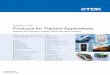 Application Guide Products for Traction Applications