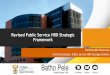 Revised Public Service HRD Strategic Framework