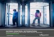 ACCESS CONTROL INTEGRATION WITH TURNSTILES AND …
