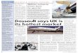 Dassault says UK is its hottest market