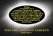 THE DECALOGUE TABLETS