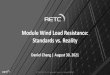 Standards vs. Reality Module Wind Load Resistance