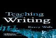 Teaching with Writing