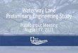 Waterway Lane Preliminary Engineering Study