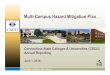 Multi-Campus Hazard Mitigation Plan