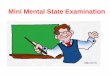 Mini Mental State Examination - ARIMGSAS