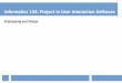 Informatics 134: Project in User Interaction Software