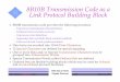 8B10B Transmission Code as a Link Protocol Building Block