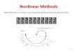 Nonlinear Methods