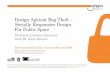 Design Against Bag Theft – Socially Responsive Design For 