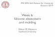 Week 6: Silicone elastomers and molding