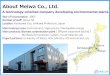 About Meiwa Co., Ltd