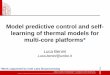 Model predictive control and self- learning of thermal 