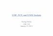 UDP, TCP, and UNIX Sockets