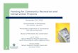 Funding for Community Recreation and Conservation Projects