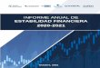 Informe Anual de Estabilidad Financiera 2020-2021