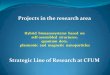 Projects in the research area - indico.cern.ch