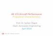 AE 172 Aircraft Performance PropulsionCharacteristics