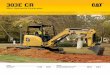 Large Specalog for 303E CR Mini Hydraulic Excavator 