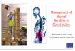 Management of Manual Handling in Construction
