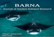 Barna Volume I Spring 2018 BARNA - ciee.org