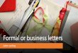 Formal or business letters - newera.edu.mn