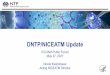 DNTP/NICEATM Update