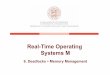 Real-Time Operating Systems M