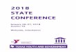 2018 STATE CONFERENCE - YMCA Texas Youth and Government