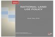 NATIONAL LAND USE POLICY