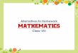 Alternative to Homework Class 8 Maths - Tiwari Academy