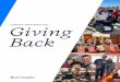 COMMUNITY IMPACT REPORT 2020 Giving Back