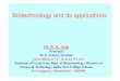 Dr. B. K. Jain biotechnology.ppt
