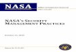 Final Report - IG-20-001 - NASA's Security Management 
