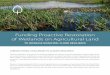 Funding Proactive Restoration of Wetlands on Agricultural Land