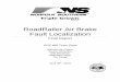 Roadrailer Air Brake Fault Localization