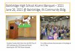 Bainbridge High School Alumni Banquet 2021 June 26, 2021 