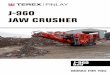 R J-960 JAW CRUSHER - Van Laecke Group
