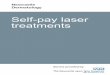 Self-pay laser treatments